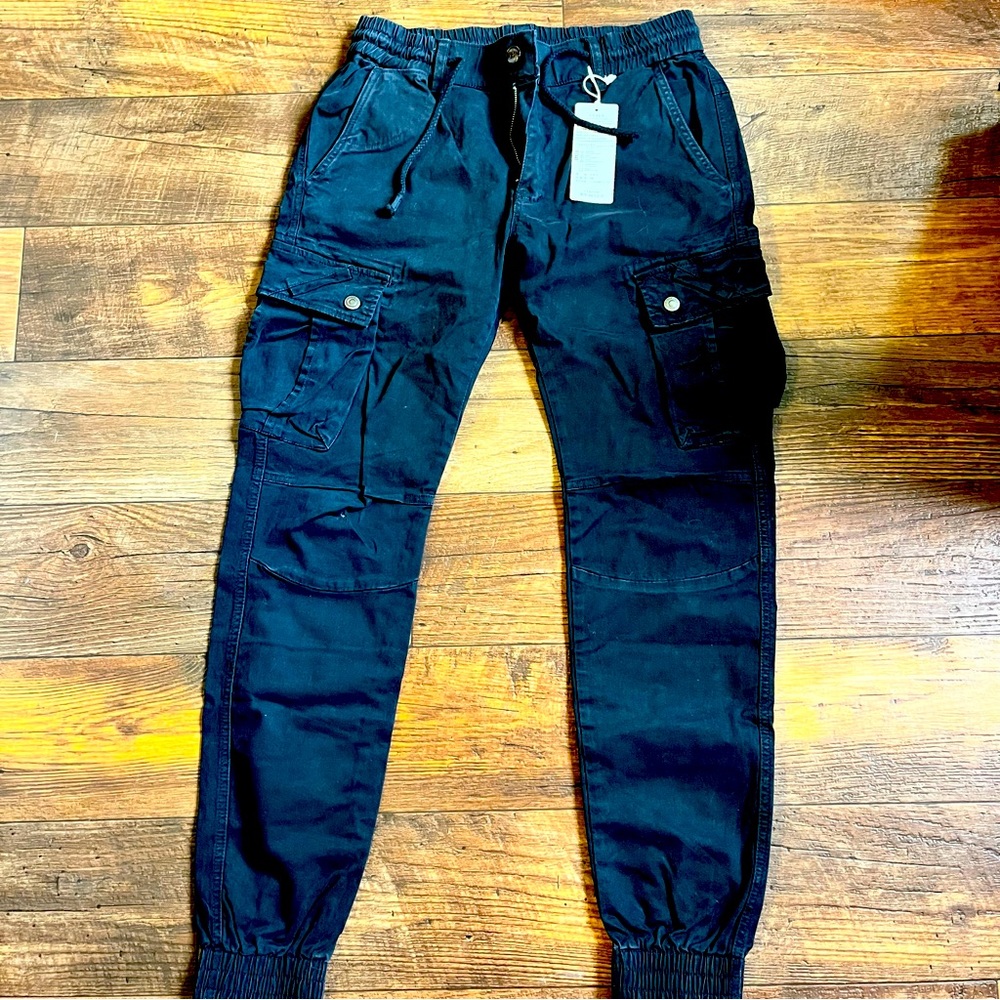 Black Cargo Pants